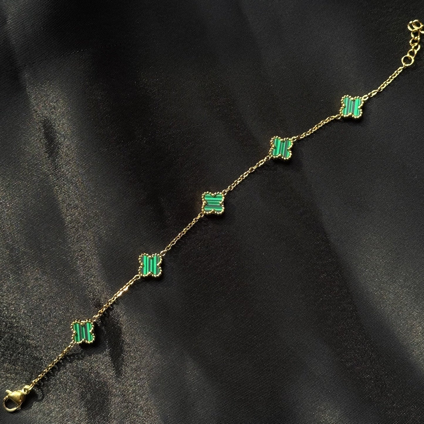 Vc Green Clover Bracelet