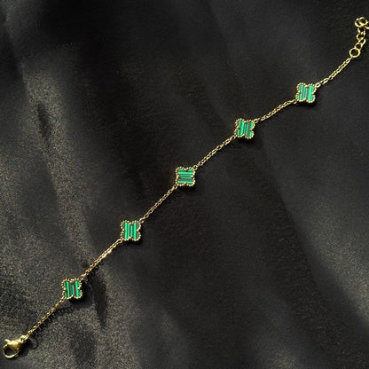 Vc Green Clover Bracelet