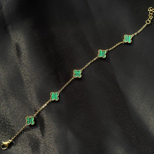 Vc Green Clover Bracelet