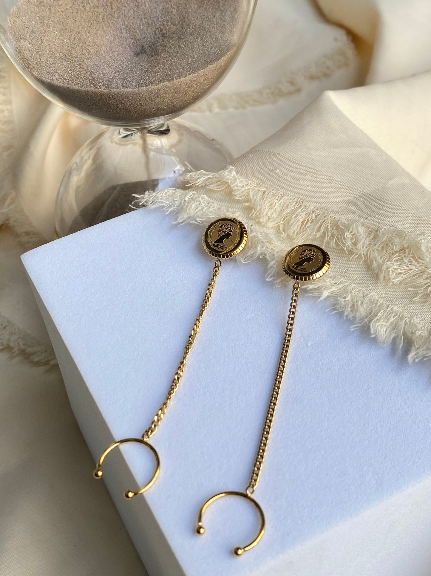 Luna Link Earrings
