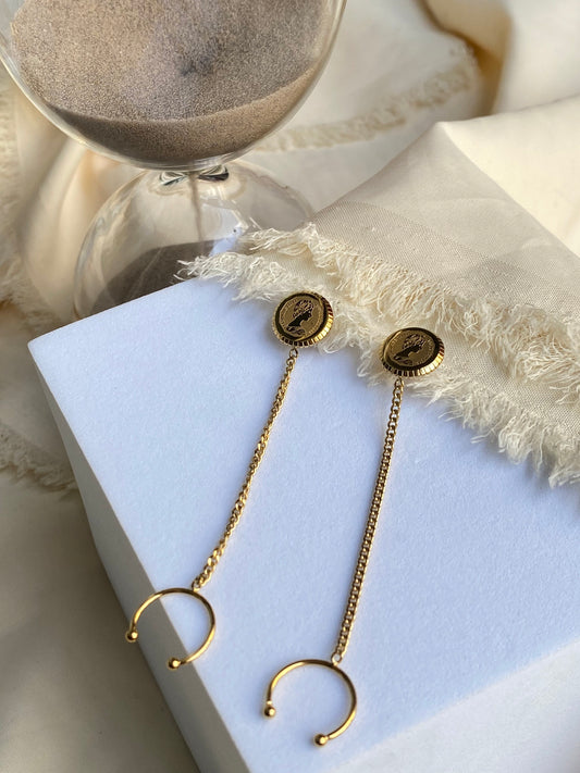 Luna Link Earrings