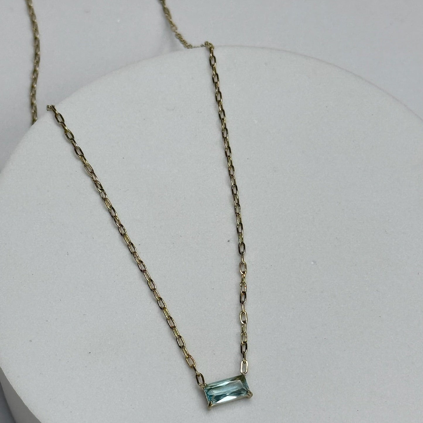 Teal Blue Chain