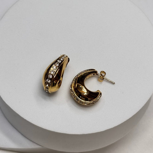 Lustre Teardrop Earrings