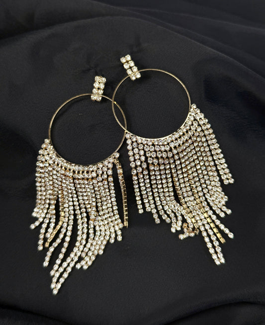 Gentle Glimmer Rhinestone Earring