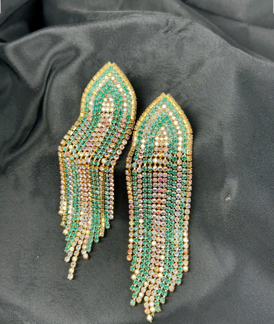 Glittering Halo Earrings