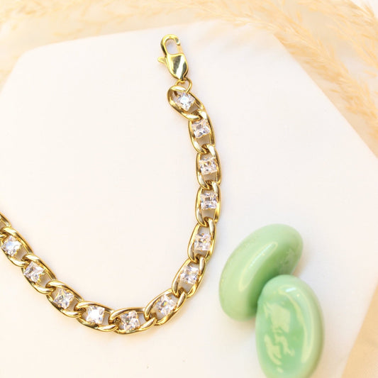 Qui Link Stone Bracelet