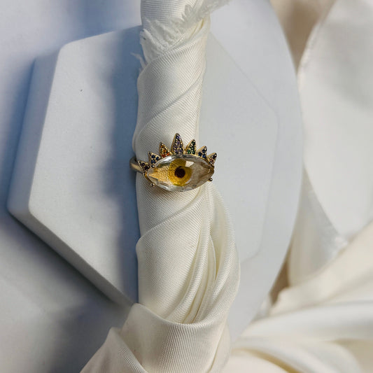 Evil Eye Quantum Glow Ring