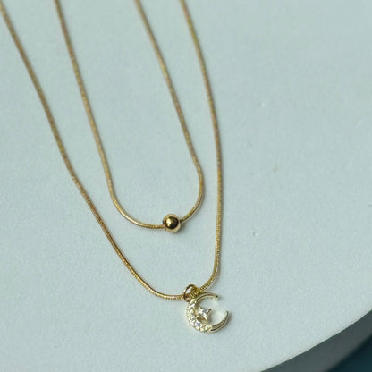 2 Layer Moon Chain