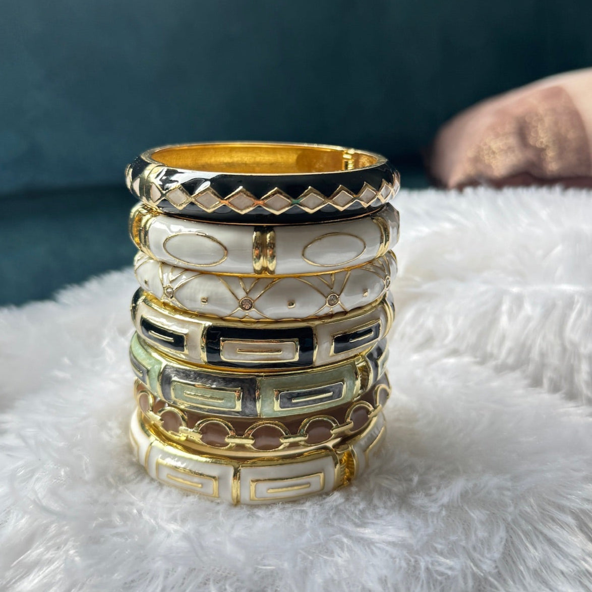 Enamel Bangles (abstract)