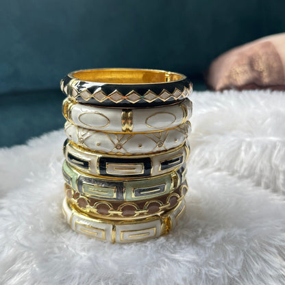 Enamel Bangles (abstract)