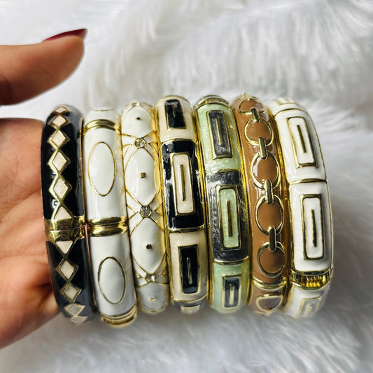 Enamel Bangles (abstract)