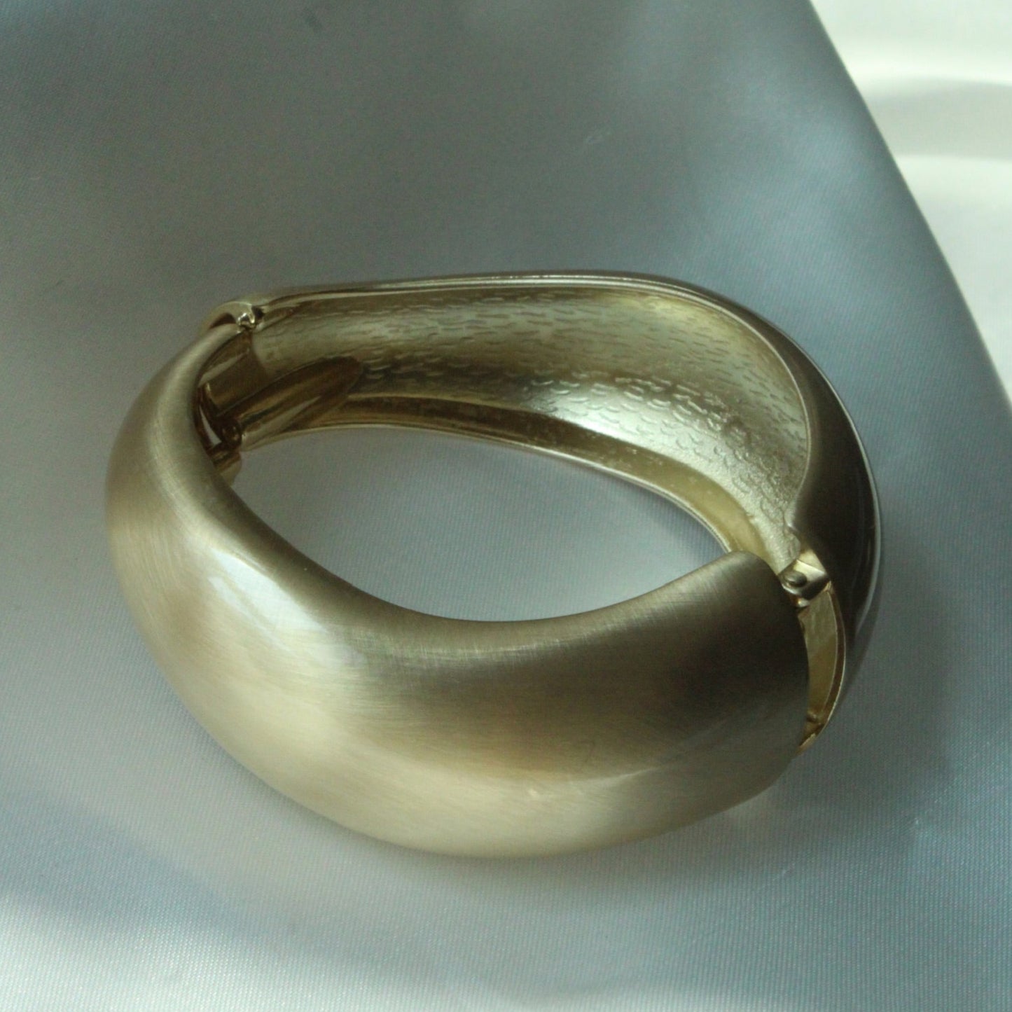 Chunky gold kada: