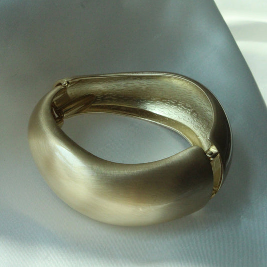 Chunky gold kada: