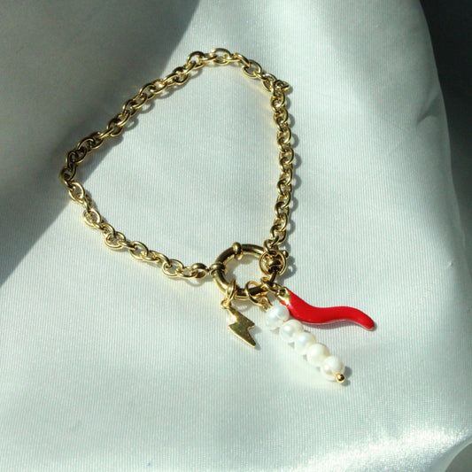 Chilli Thunder Charm Bracelet