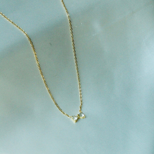 Dainty Bow Chain