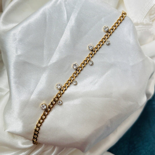 Lustre Spark Chain Bracelet