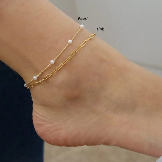 Aurea Dual Anklet