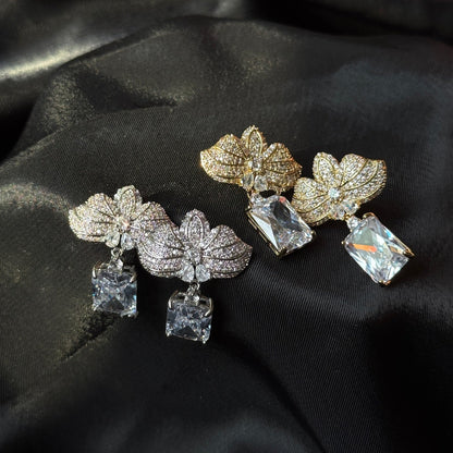 Meteor Glow Leaf Earring