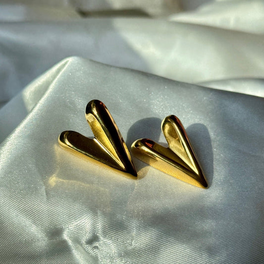 Autumn Heart Earrings
