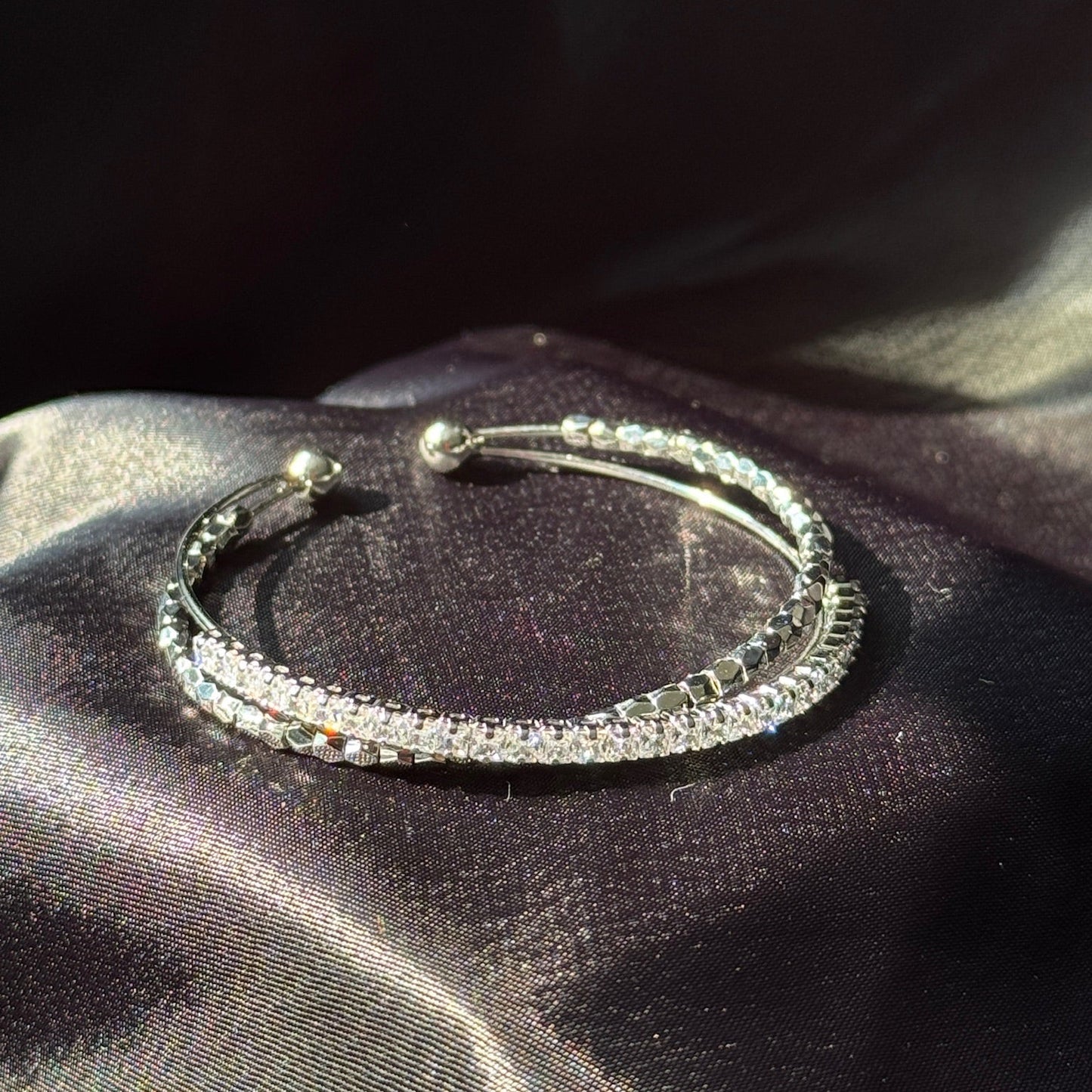 Silver X Stone Kada