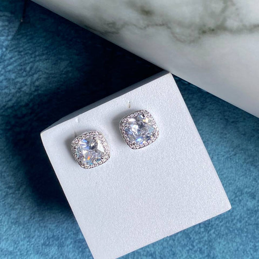 Cubic Zirconia Studs