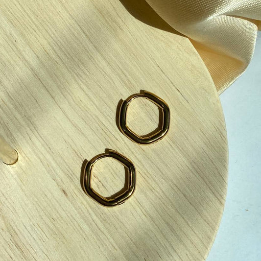 Hexagon Earring