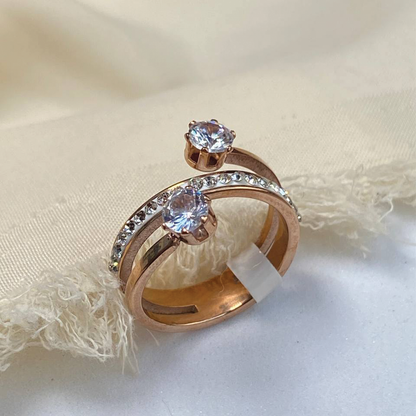 Trinity Spark Ring